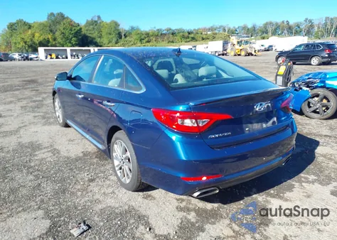 2017 Hyundai Sonata Sport из США, поврежденный, VIN 5NPE34AF3HH541694